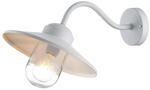 Elstead Lighting Aussenwandleuchte Klampenborg, Wei&szlig;, Metall, Glas,...