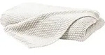 Plaid, Wei&szlig;, Textil, 130x170 cm, Oeko-Tex&reg; Standard 100, Wohntextilien,...