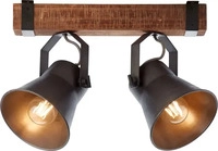 Brilliant DECKENSTRAHLER Schwarz 40x24x40 cm
