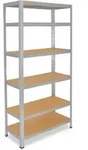 shelfplaza Schwerlastregal, Silber, Metall, Rechteckig, 80x180x40 cm, Freizeit,