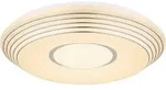 Globo Led-Deckenleuchte Pillo, Klar, Wei&szlig;, Metall, Kunststoff, 360 mm, rund,rund, F,