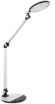 Globo Led-Schreibtischleuchte, Schwarz, Silber, Metall, Kunststoff, G, 19.2x90.5x50
