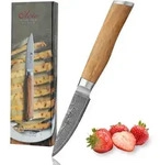 Wakoli Officemesser, Braun, Holz, Metall, Echtholz,Olivenholz, 20 cm, Kochen,