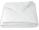 Zollner Bettdecke,, Wei&szlig;, Textil, 135x200 cm, Oeko-Tex&reg; Standard 100,