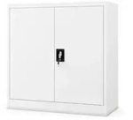 Jan Nowak Metallschrank, Wei&szlig;, Metall, 90x93x40 cm, Arbeitszimmer,...