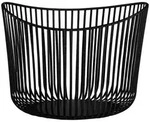 Blomus Universalkorb Modo, Schwarz, Metall, oval, 23.0 cm, Ordnen & Aufbewahren,