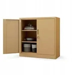 Jan Nowak Metallschrank, Beige, Metall, 90x93x40 cm, Arbeitszimmer,...