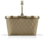 Reisenthel Einkaufskorb Carrybag frame rhombus olive, Olivgr&uuml;n, Textil, 22 L,