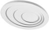 Ledvance Led-Deckenleuchte Orbis Spiral Round, Weiß, Metall, 38.5x5.6x48.5 cm,