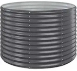 vidaXL Hochbeet, Anthrazit, Metall, 100x68x100 cm, Gartenzubeh&ouml;r, Hochbeete