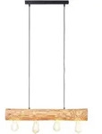 Brilliant H&auml;ngeleuchte Trabo, Kiefer, Holz, Metall, Kiefer, 70x105 cm, CE,