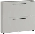 Schuhkipper, Kaschmir, Kunststoff, 100x85x19 cm, Typenauswahl, Garderobe,