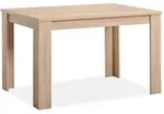 Homestyle4u Esstisch, Braun, Holz, Rechteckig,Rechteckig, 120x75x80 cm, Esszimmer,