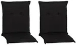 Gardenson Sesselauflage, Anthrazit, Textil, Uni, F&uuml;llung: Schaumstoff, Fleece,