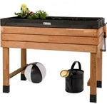 Wondermake Hochbeet, Braun, Holz, 100x80x55 cm, Gartenzubeh&ouml;r, Hochbeete