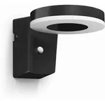 Philips Solarleuchte, Schwarz, Kunststoff, 16x13.5x20.3 cm, Bewegungsmelder, Lampen &