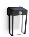 Philips Solarleuchte, Schwarz, Kunststoff, 11.4x18.8x10.7 cm, Bewegungsmelder, Lampen