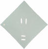 Lässig Einschlagdecke, Grau, Mintgrün, Textil, 0.5x78x78 cm, Gots,