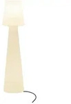 Newgarden Aussenstehleuchte Lola, Wei&szlig;, Kunststoff, F, 165 cm, Lampen & Leuchten,