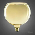 Led-Filament-Leuchtmittel Glo, Gold, Glas, G, 4 W, 19 cm, Lampen & Leuchten,
