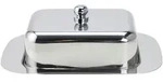 Echtwerk Butterdose, Silber, Metall, 18.5x12.2x7 cm, K&uuml;chenzubeh&ouml;r,