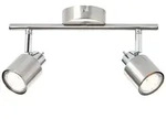 Brilliant Spotrohr, Nickel, Metall, 29x15x8 cm, Lampen & Leuchten, Innenbeleuchtung,