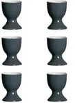 Ritzenhoff Breker Eierbecher, Anthrazit, Keramik, 5x6x5 cm, Tischkultur & Servieren,