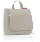 Reisenthel Kulturbeutel Toiletbag herringbone sand, Creme, Textil, 23x20x10 cm,