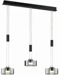 Fischer & Honsel Led-H&auml;ngeleuchte Lavin, Metall, Glas, 20x160x100 cm,