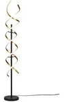 Trio Leuchten Stehlampe, Gold, Kunststoff, 23x150x23 cm, Lampen & Leuchten,
