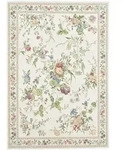 Theko Flachwebteppich, Creme, Textil, Floral, Rechteckig, 120x170 cm, f&uuml;r