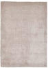 Tom Tailor Hochflorteppich, Beige, Textil, Uni, rechteckig, 140x200 cm, Teppiche &