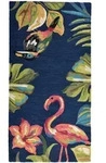 Gino Falcone Outdoorteppich, Anthrazit, Textil, Tiere, Rechteckig, 100x200 cm,