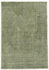 Tom Tailor Handwebteppich, Grün, Textil, Uni, rechteckig, 85x155 cm, Teppiche &