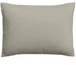 Schlafgut Kissenbezug Easy Jersey, Taupe, Textil, Uni, 40x60 cm, Gr&uuml;ner Punkt,