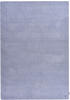 Tom Tailor Hochflorteppich, Hellblau, Textil, Uni, rechteckig, 65x135 cm, Teppiche &