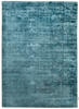 Tom Tailor Handwebteppich, Hellblau, Textil, Uni, rechteckig, 65x135 cm, Teppiche &