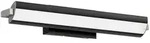 Fischer & Honsel Led-Wandleuchte, Schwarz, Nickel, Metall, 46x8 cm, Lampen &