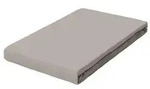 Schlafgut Topper-Spannbetttuch Pure, Sand, Textil, 180-200x200-220 cm, Gr&uuml;ner Punkt,