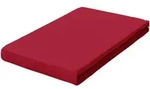 Schlafgut Spannbetttuch Pure, Dunkelrot, Textil, 180-200x200-220 cm, Textiles