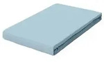 Schlafgut Boxspring-Spannleintuch Pure, Hellblau, Textil, 180-200x200-220 cm,...