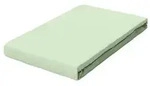Schlafgut Boxspring-Spannleintuch Pure, Hellgr&uuml;n, Textil, 180-200x200-220 cm,