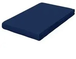 Schlafgut Topper-Spannbetttuch Pure, Dunkelblau, Textil, 180-200x200-220 cm,...