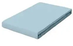 Schlafgut Topper-Spannbetttuch Pure, Hellblau, Textil, 180-200x200-220 cm,...