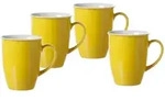 Ritzenhoff Breker Kaffeebecher, Gelb, Keramik, Kaffee & Tee, Tassen, Kaffeebecher