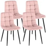 CLP Stuhl, Pink, Metall, 45x84x55 cm, Esszimmer, St&uuml;hle, Esszimmerst&uuml;hle,