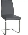 CLP Schwingstuhl, Grau, Metall, 40x90x50 cm, Esszimmer, St&uuml;hle, Esszimmerst&uuml;hle,
