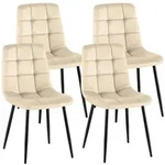 CLP Stuhl, Wei&szlig;, Metall, 45x84x55 cm, Esszimmer, St&uuml;hle, Esszimmerst&uuml;hle,