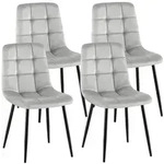 CLP Stuhl, Grau, Metall, 45x84x55 cm, Esszimmer, St&uuml;hle, Esszimmerst&uuml;hle,