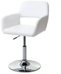 MCW Esszimmerstuhl, Wei&szlig;, Silber, Textil, 58x89x55 cm, Esszimmer, St&uuml;hle,